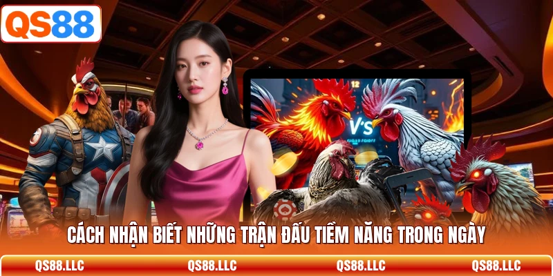 Cách nhận biết những trận đấu tiềm năng trong ngày 